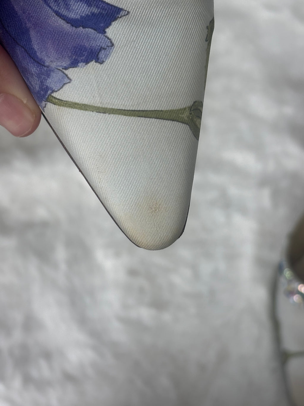 Vintage Salvatore Ferragamo Floral Beaded Mules