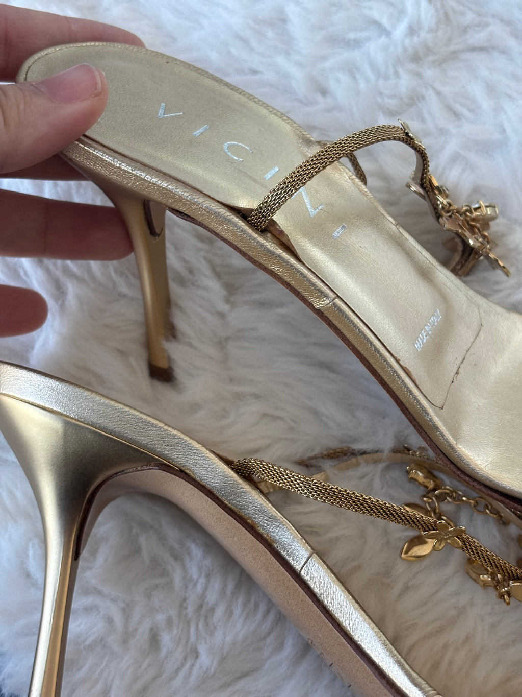 Giuseppe Zanotti Vicini Pink Floral Crystal Embellishment Heels Size 36/37