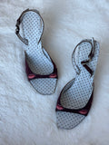 Prada 2000S/S Red Kiss Polka Dot Sling Back